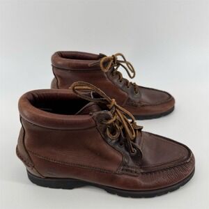 Timberland Women's Waterproof Chukka Boots Brown‎ Leather Size 7 M